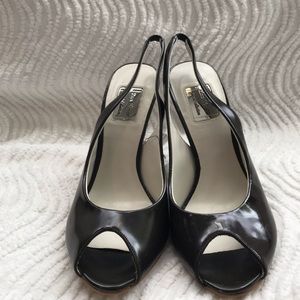 Zara Dark Brown Leather Heels
